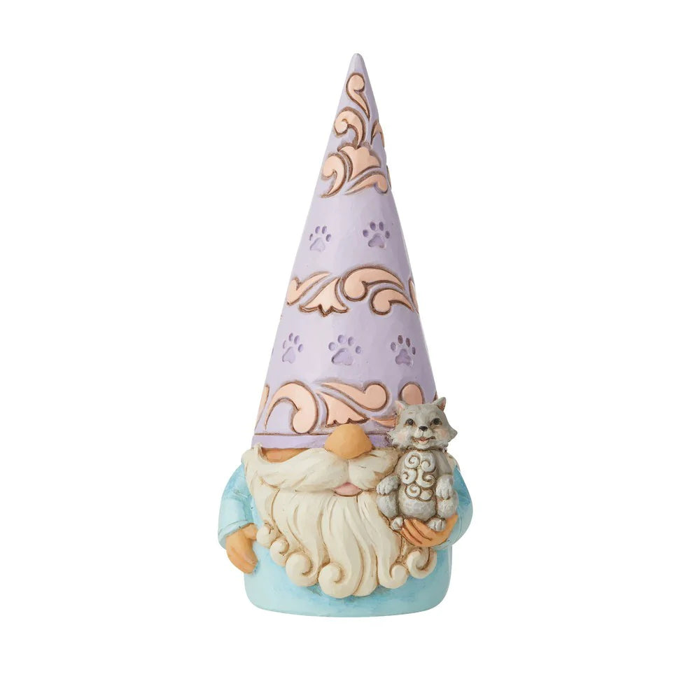 Gnome with Cat - Lake Norman Gifts