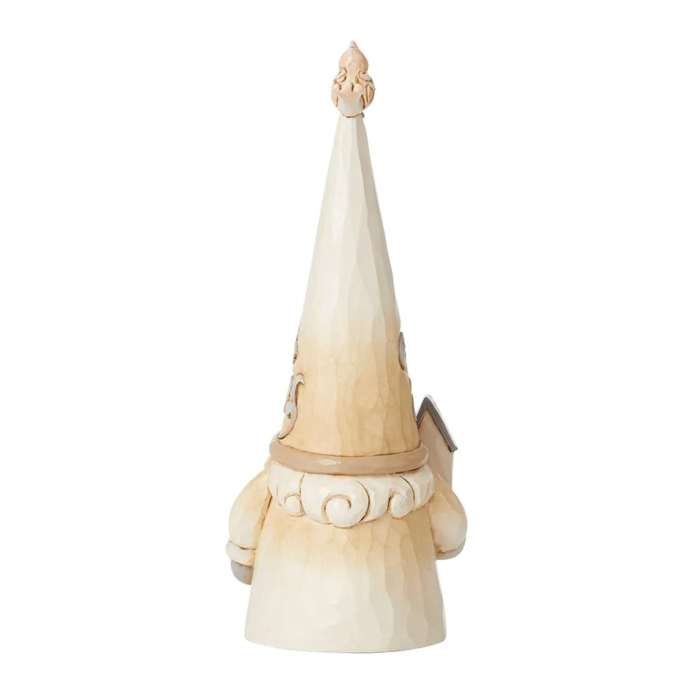 Gnome Holding Birdhouse - Lake Norman Gifts