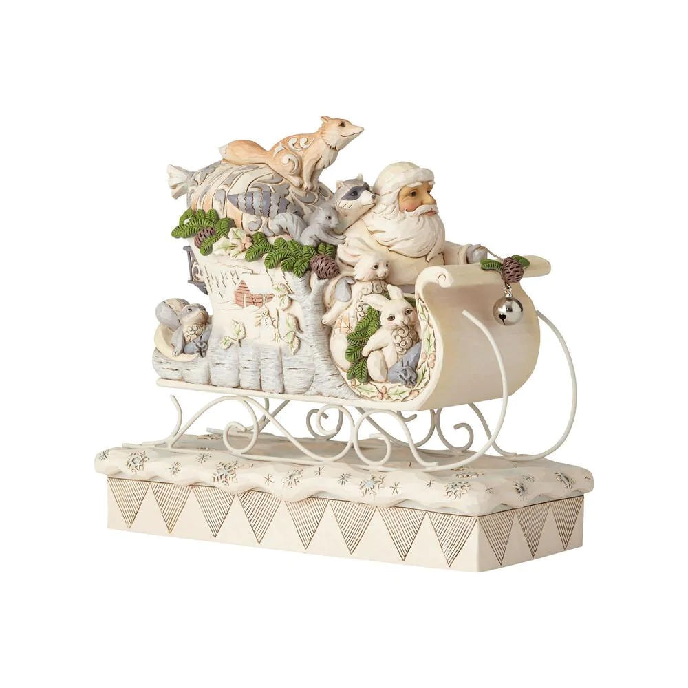 Santa in Sleigh - Lake Norman Gifts