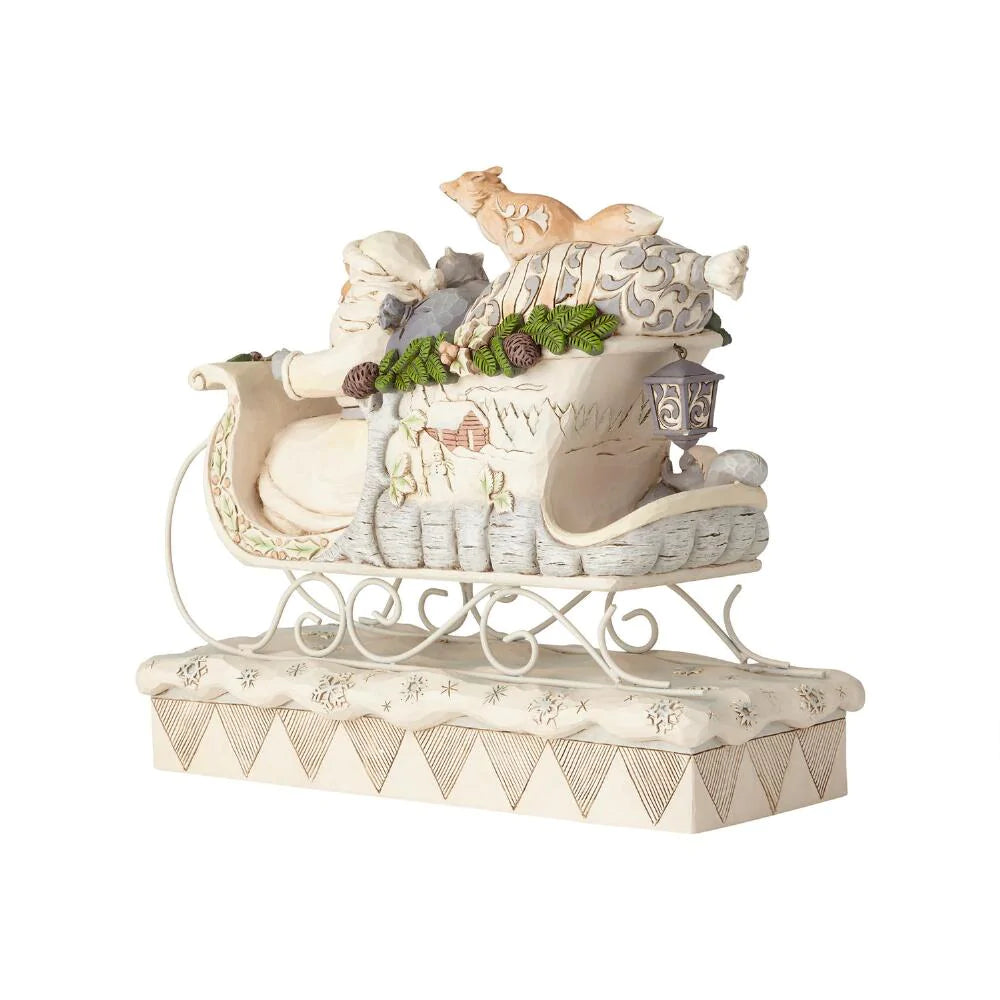 Santa in Sleigh - Lake Norman Gifts