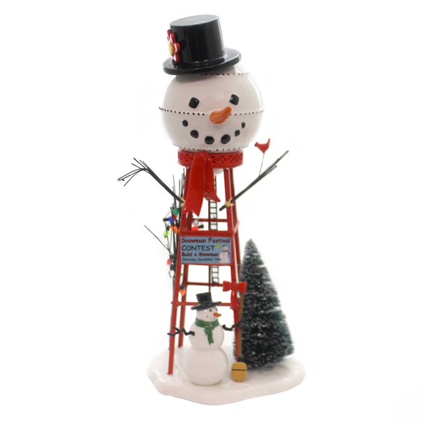 Snowman Water Tower - Lake Norman Gifts