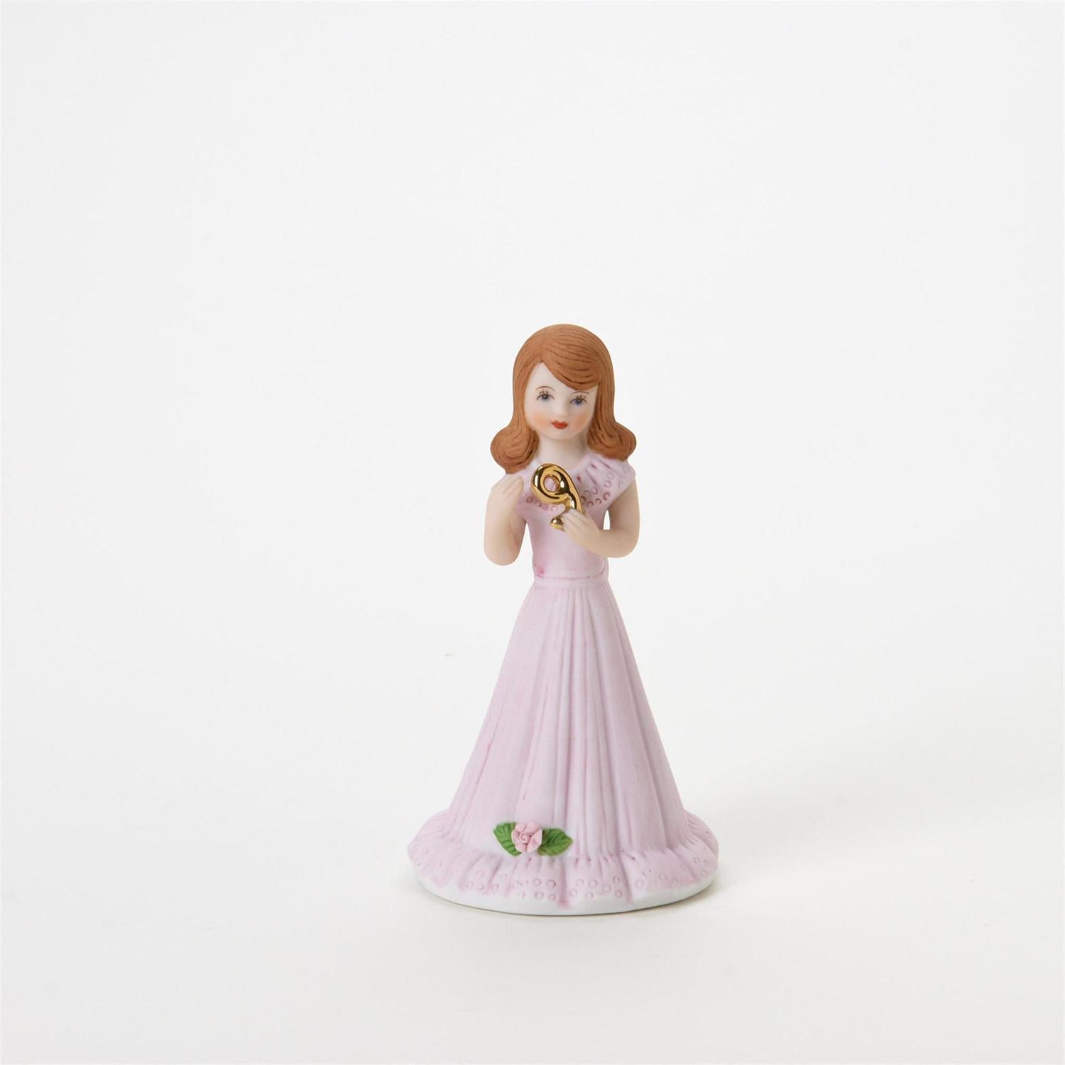 Growing Up Girls - Brunette Age 9 - Lake Norman Gifts