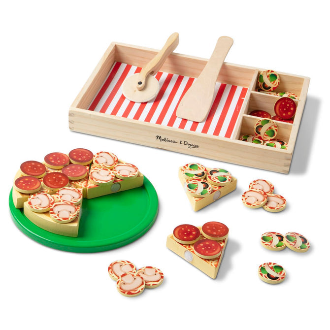 Wooden Pizza Play