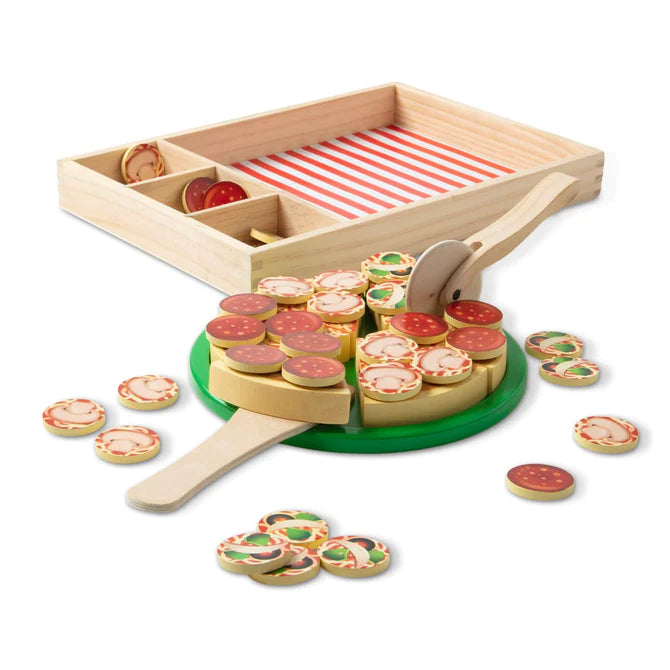 Wooden Pizza Play