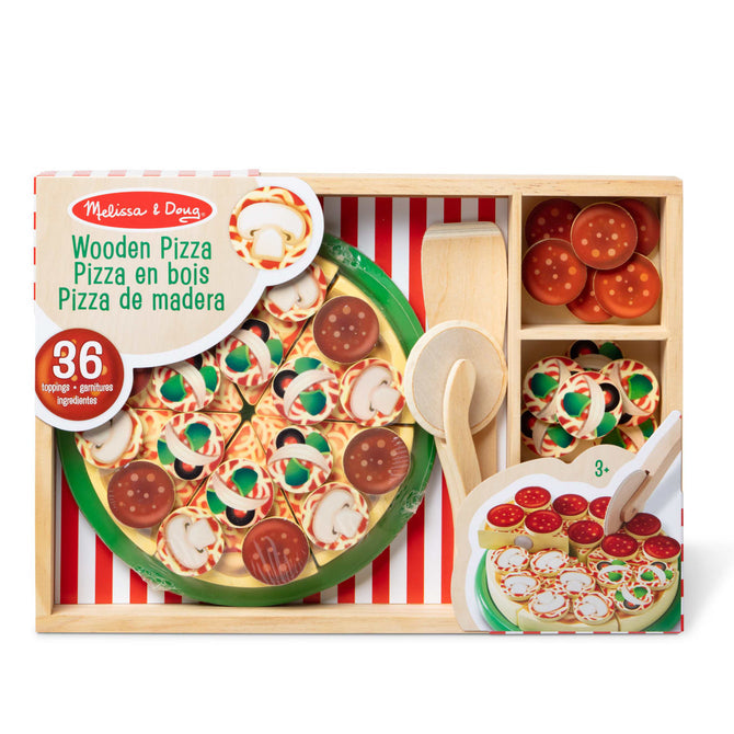 Wooden Pizza Play