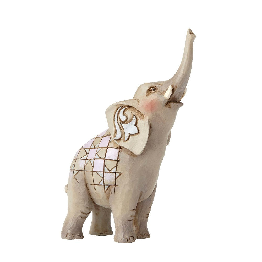 Mini Elephant with Raised Trunk - Lake Norman Gifts