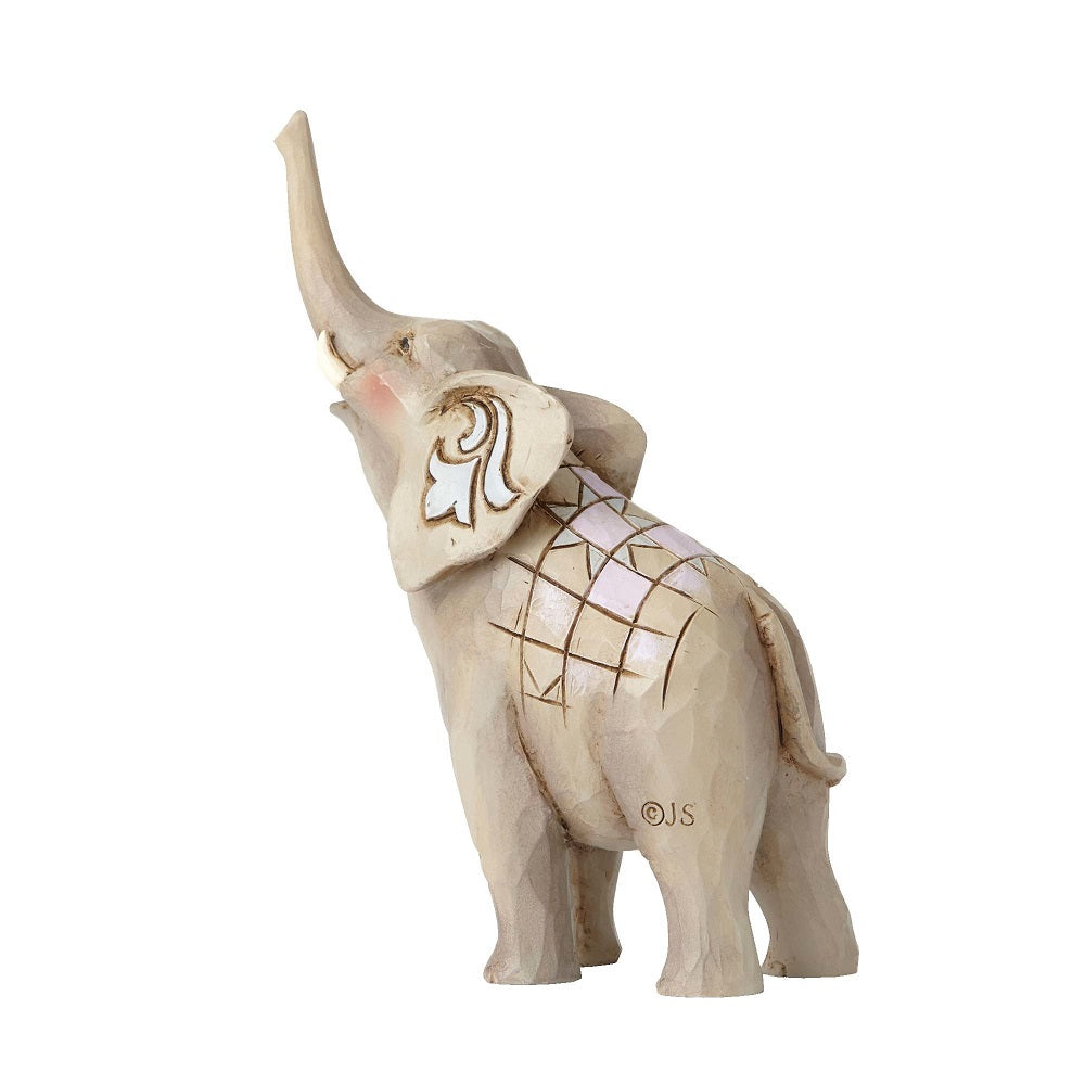 Mini Elephant with Raised Trunk - Lake Norman Gifts