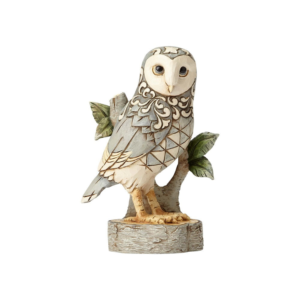 Woodland Owl on Branch - Lake Norman Gifts