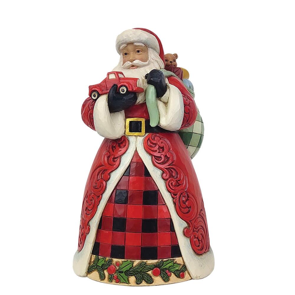 Santa Holding Red Truck - Lake Norman Gifts