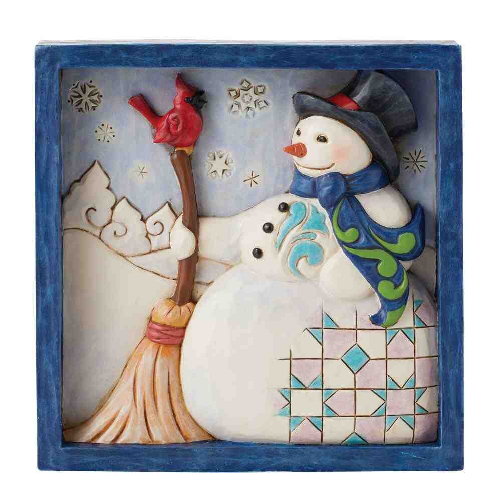 Snowman Plaque - Lake Norman Gifts