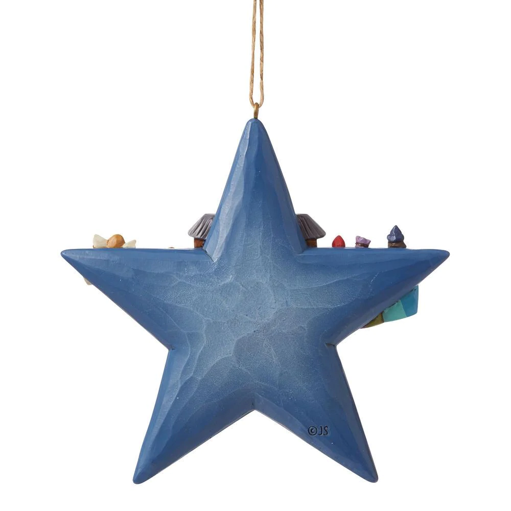 Nativity Star Hanging Ornament