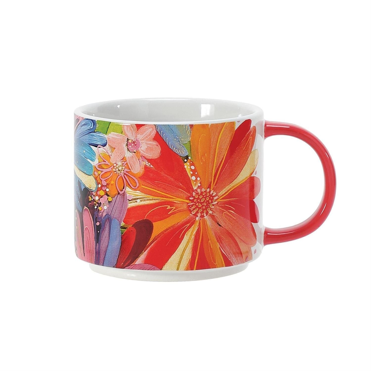 Red Garden Stacking Mug