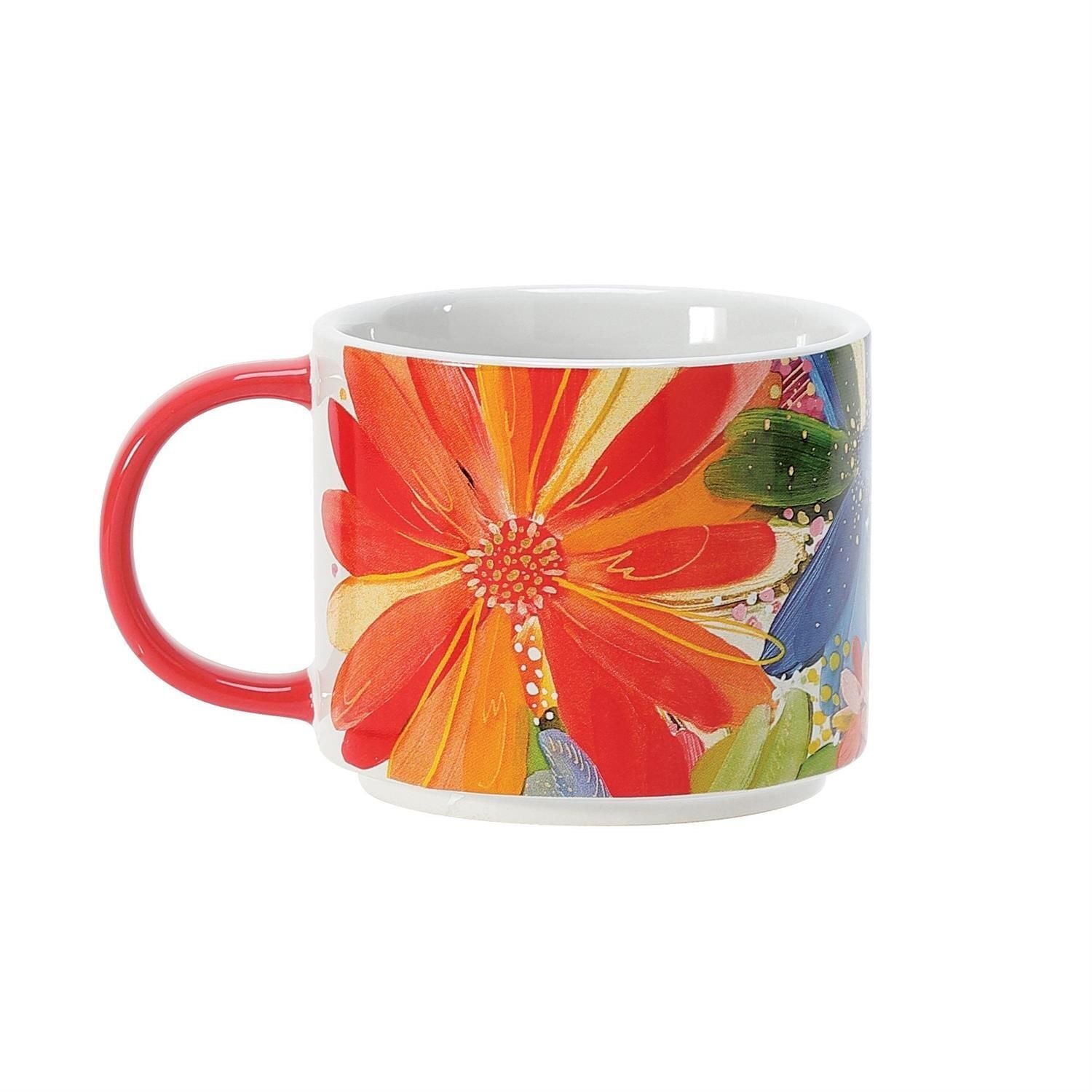 Red Garden Stacking Mug