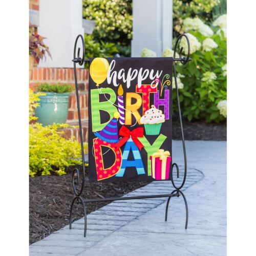 Happy Birthday Garden Flag