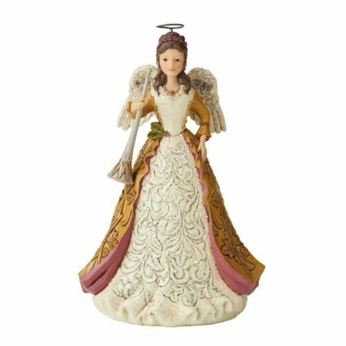 Victorian Angel Holding Horn