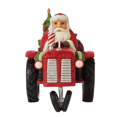 Santa Driving Tractor