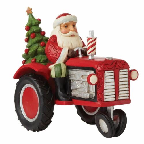 Santa Driving Tractor